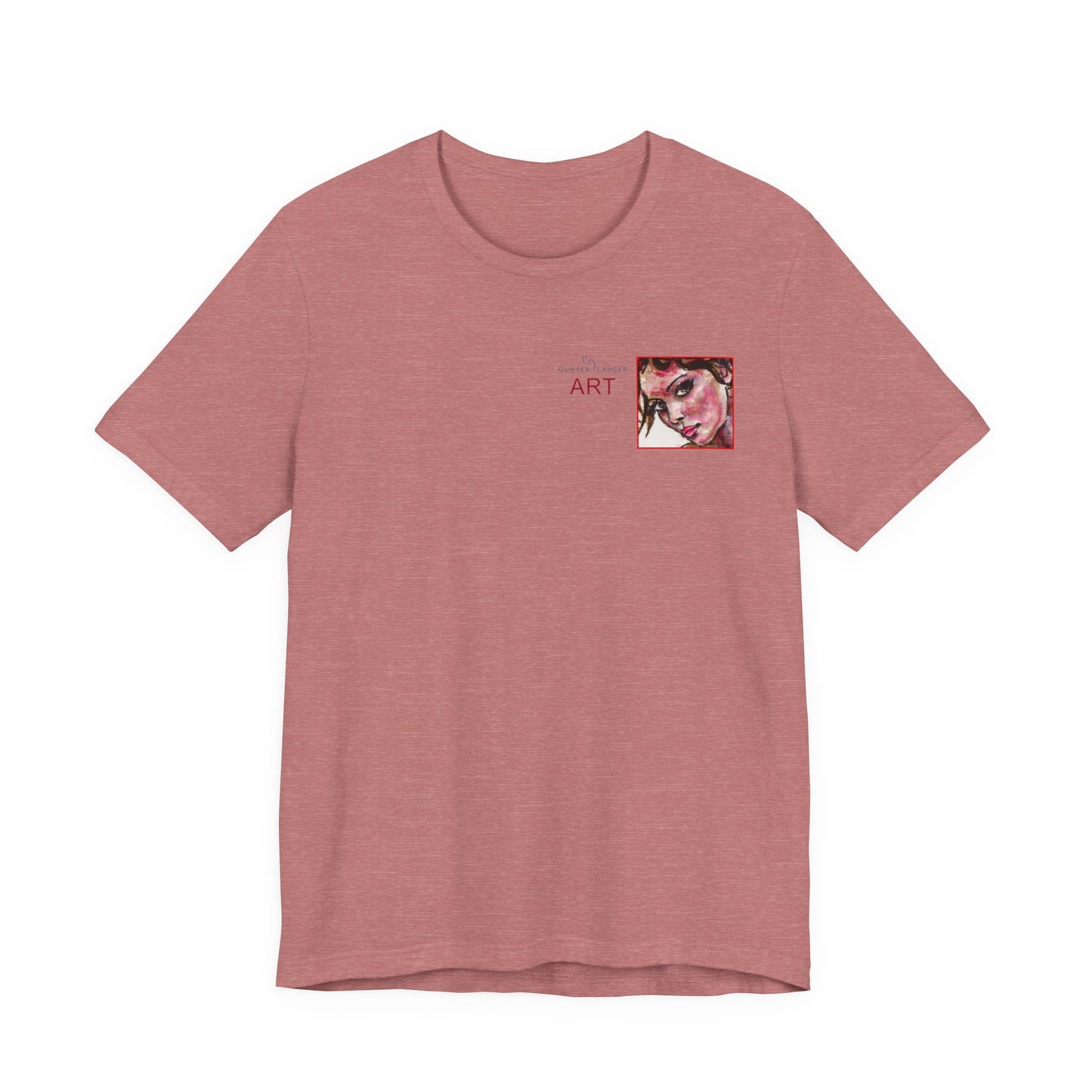 Copy of Unisex Jersey Short Sleeve Tee - Motiv: Annette, H 8 cm