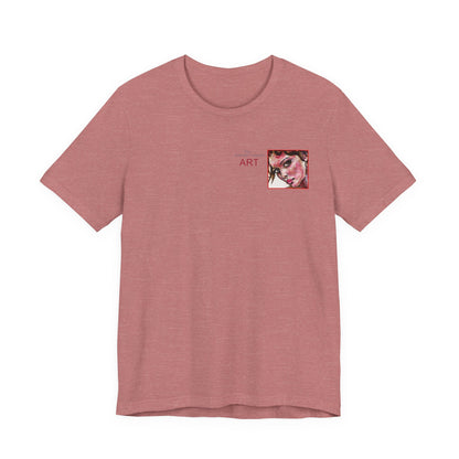 Copy of Unisex Jersey Short Sleeve Tee - Motiv: Annette, H 8 cm