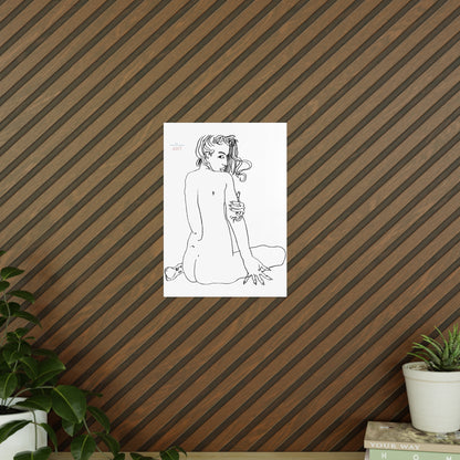 Photopaper Posters  - Motiv "Emilia", ca. A4 und A3 Format