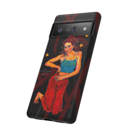 Tough Cases - Google Pixel - Samsung Galaxy - Motiv: Lea, Sternenhimmel, Mikado3