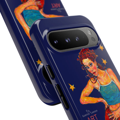 Tough Cases - Google Pixel - Samsung Galaxy - Motiv: Lea, Sternenhimmel