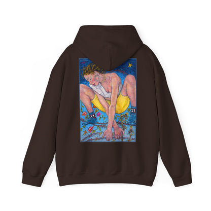 Unisex Heavy Blend™ Hooded Sweatshirt - Motiv: Rückseite "Alva", H43 cm
