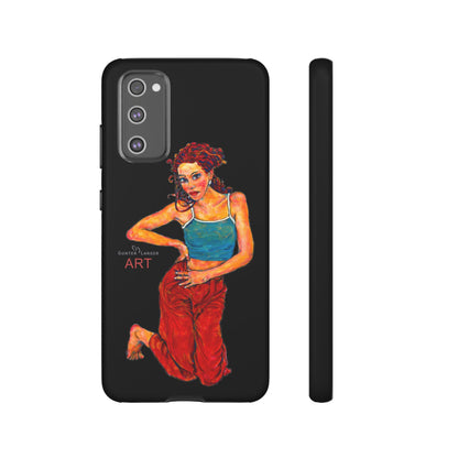 Tough Cases - Google Pixel - Samsung Galaxy - Motiv: Lea, Schwarz