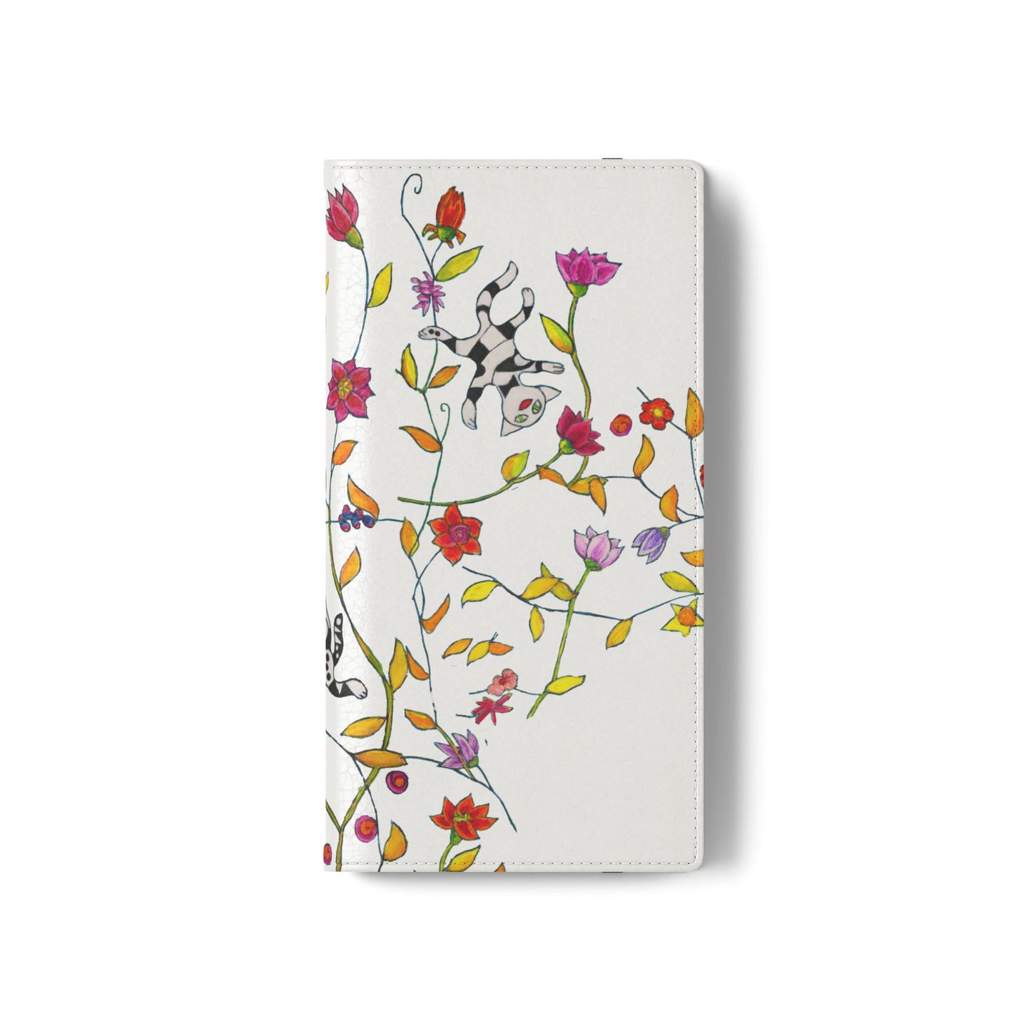 Flip Cases - Motiv: Drei Karierte Katzen auf weiß