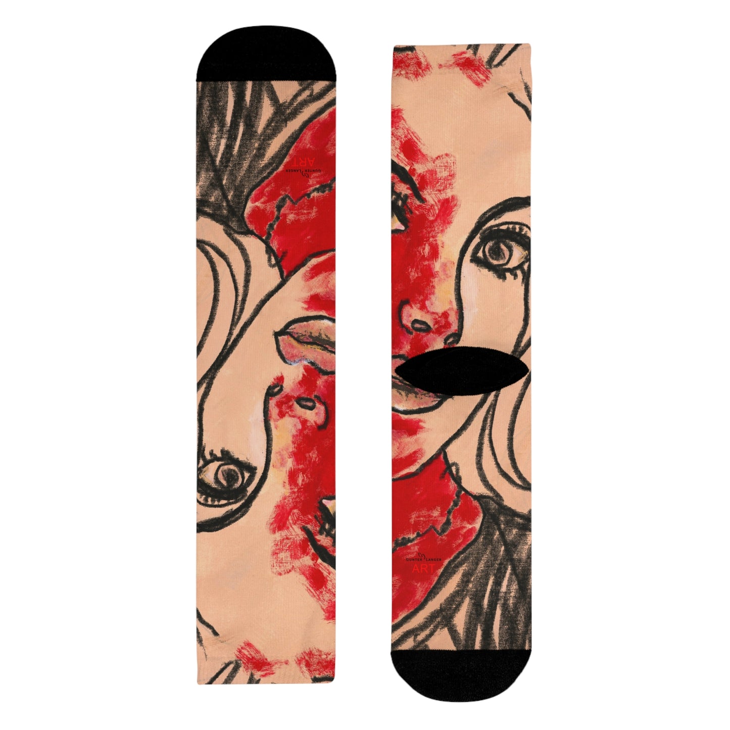 Sublimation Crew Socks (EU) - Motiv: Christina L