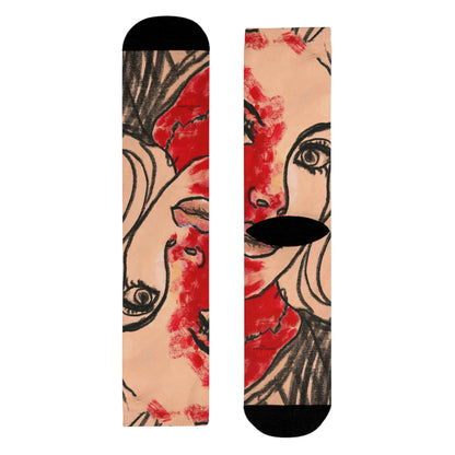 Sublimation Crew Socks (EU) - Motiv: Christina L
