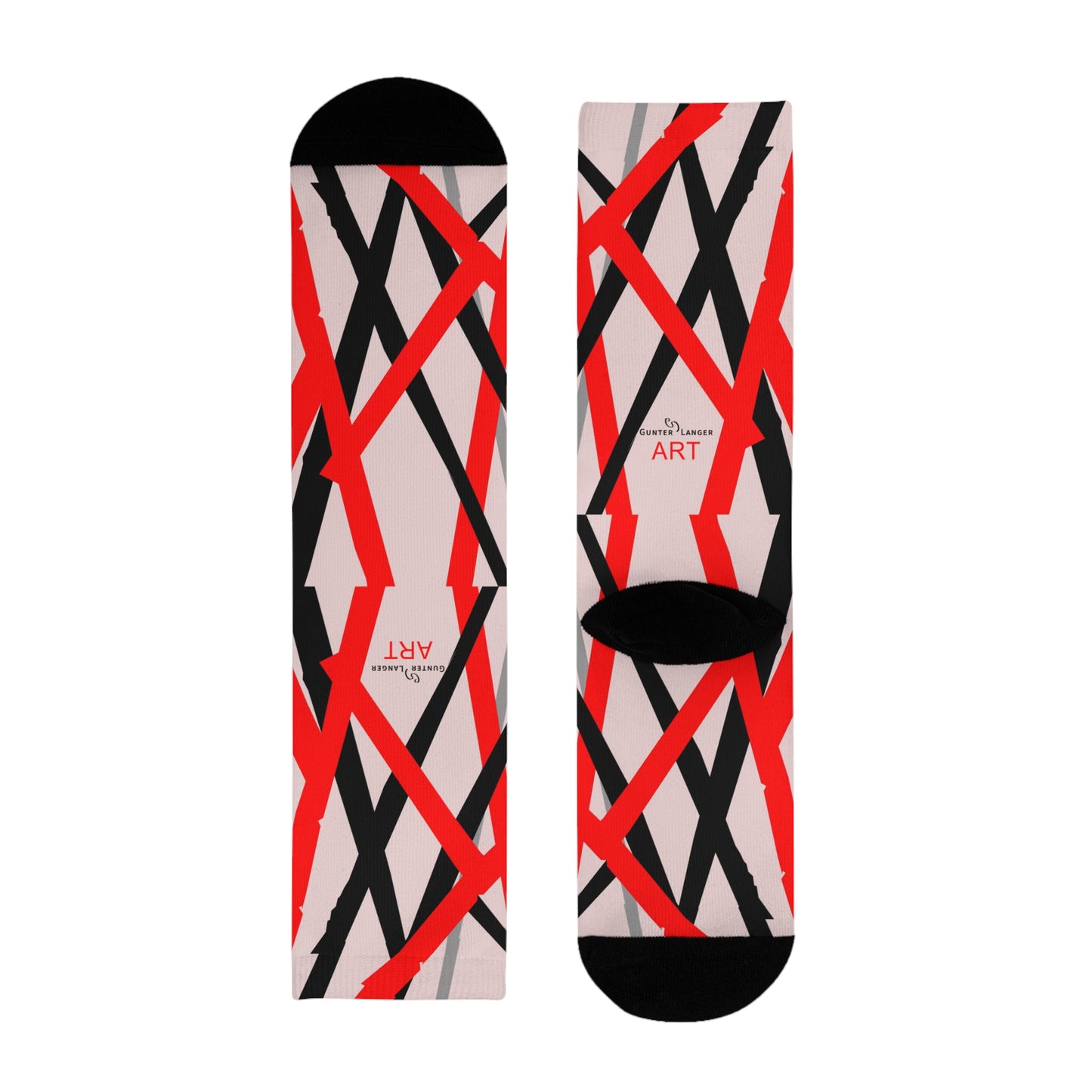 Sublimation Crew Socks (EU) - Motiv: Mikado 1, S, M, L