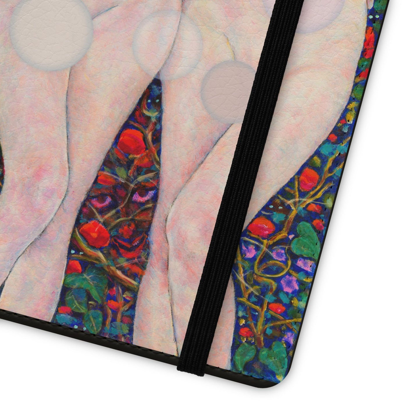 Flip Cases - Motiv: Waldnymphen, Schwarz, Seifenblasen