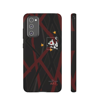 Tough Cases - Google Pixel - Samsung Galaxy - Motiv:  "Miau" klein H 8 cm, Sternenhimmel, Mikado3