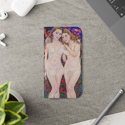 Flip Cases - Motiv: Waldnymphen, Schwarz, Seifenblasen