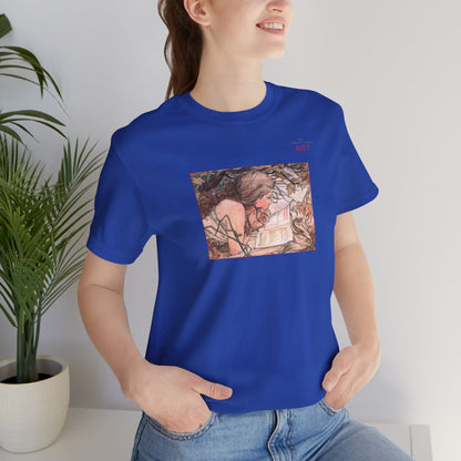 Jersey Short Sleeve Tee - Motiv: Front Antonia, H 15,73 cm