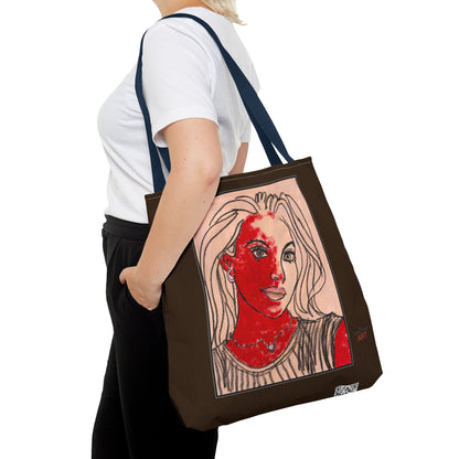 Tote Bag (AOP) - Motiv: Christina 37,5cm