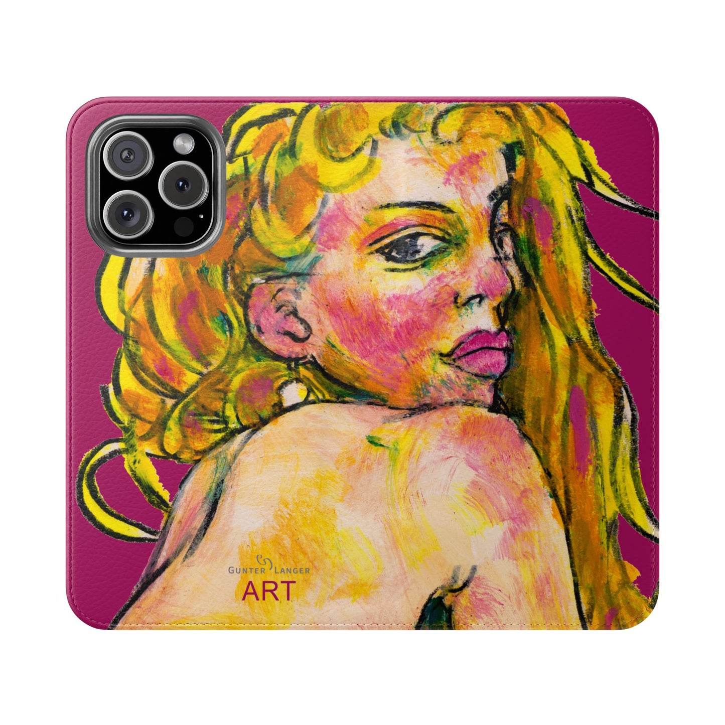 Flip Cases - Motiv: Romina, Rot