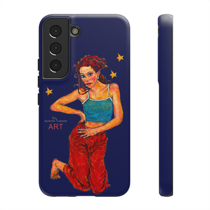 Tough Cases - Google Pixel - Samsung Galaxy - Motiv: Lea, Sternenhimmel