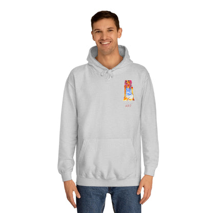 Unisex College Hoodie -  Motiv: Steffi (klein) & Steffi