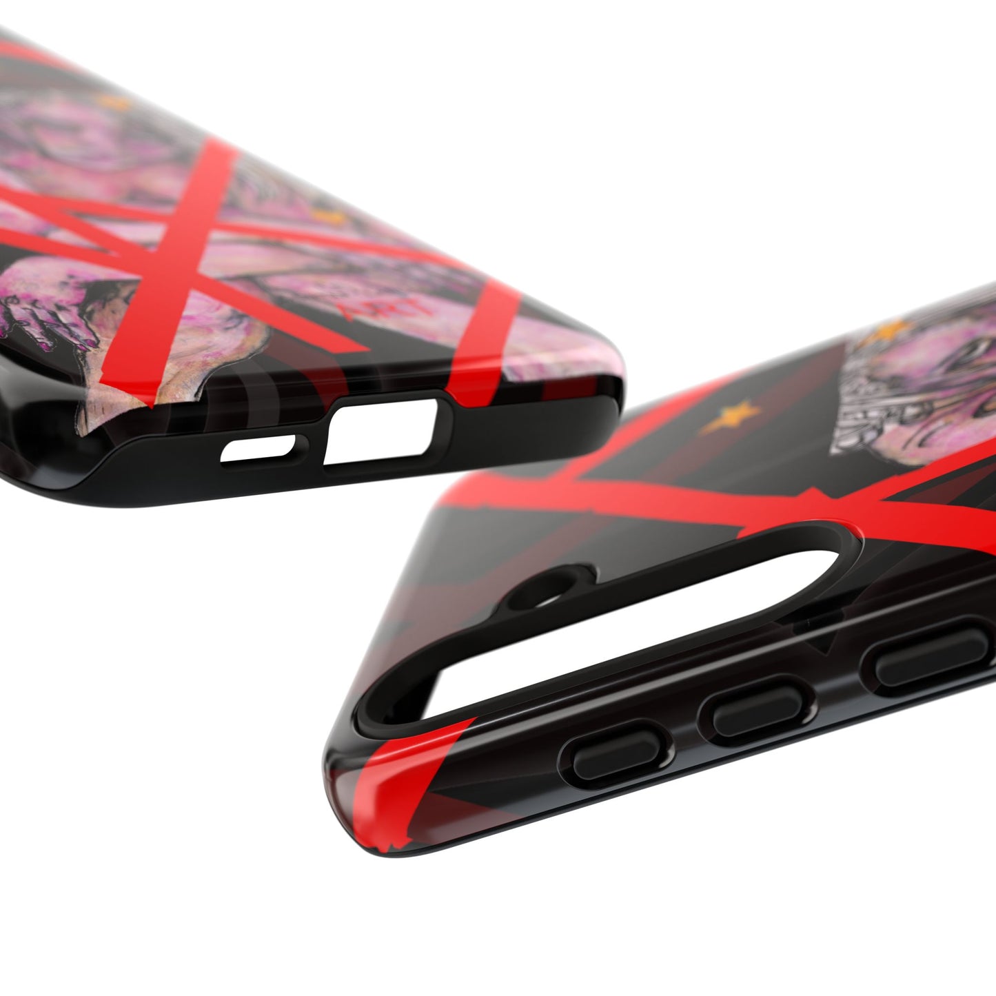 Tough Cases - Google Pixel - Samsung Galaxy - Motiv: Stella, Mikado