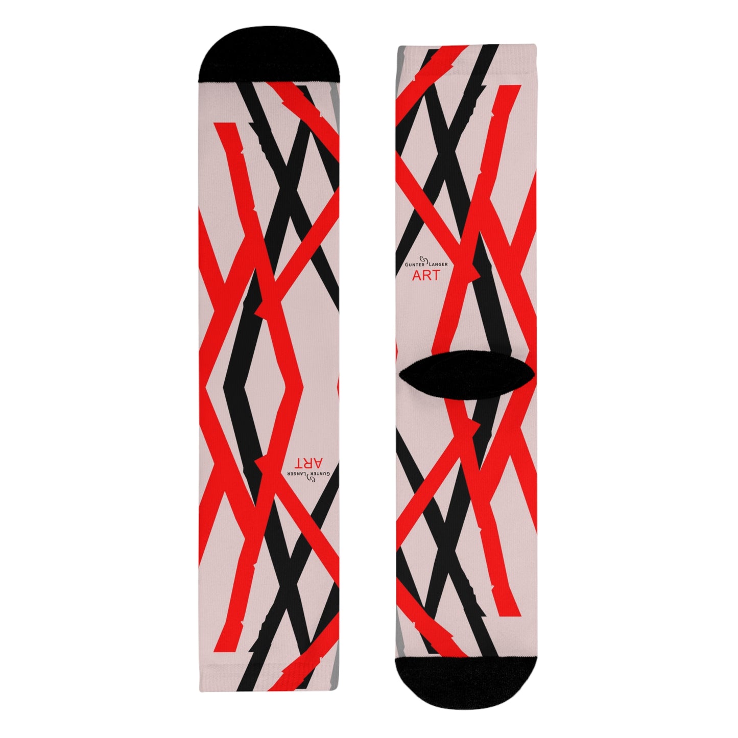 Sublimation Crew Socks (EU) - Motiv: Mikado 3, S, M, L