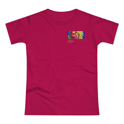 Single Jersey Women's T-shirt - dunkel - Motiv: Mascha, H 5 cm