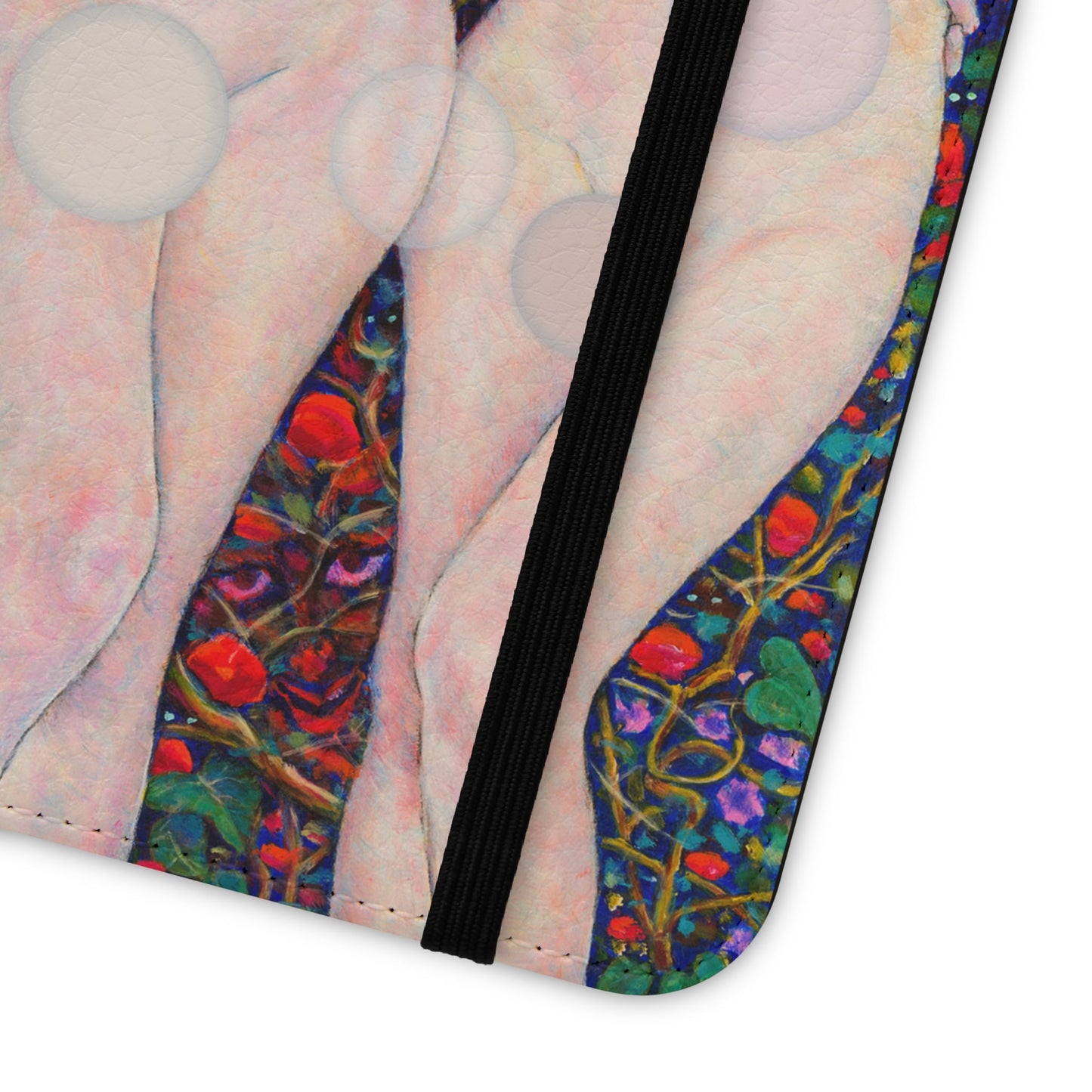 Flip Cases - Motiv: Waldnymphen, Schwarz, Seifenblasen