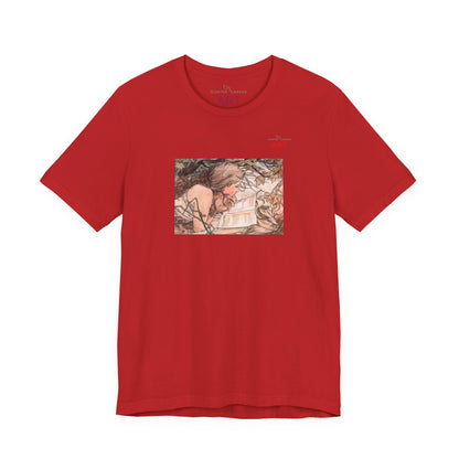 Jersey Short Sleeve Tee - Motiv: Front Antonia, H 15,73 cm