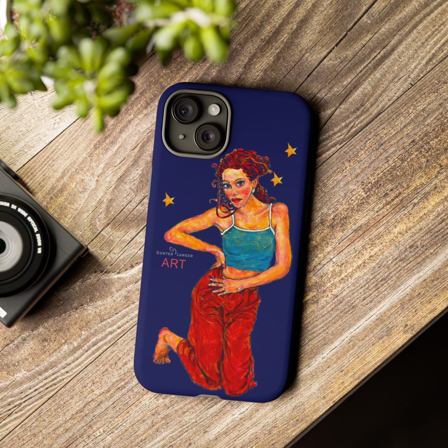 Tough Cases - iPhone - Motiv: Lea, Sternenhimmel