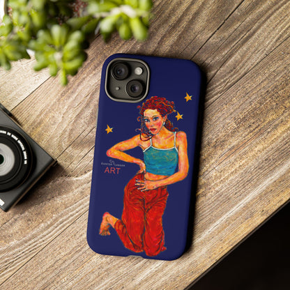 Tough Cases - iPhone - Motiv: Lea, Sternenhimmel