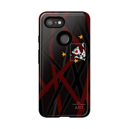 Tough Cases - Google Pixel - Samsung Galaxy - Motiv:  "Miau" klein H 8 cm, Sternenhimmel, Mikado3