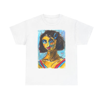 Unisex Heavy Cotton Tee - Motiv: Front Frechdax