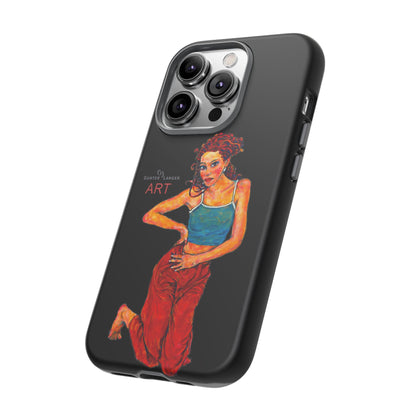 Tough Cases - iPhone - Motiv: Lea, Schwarz