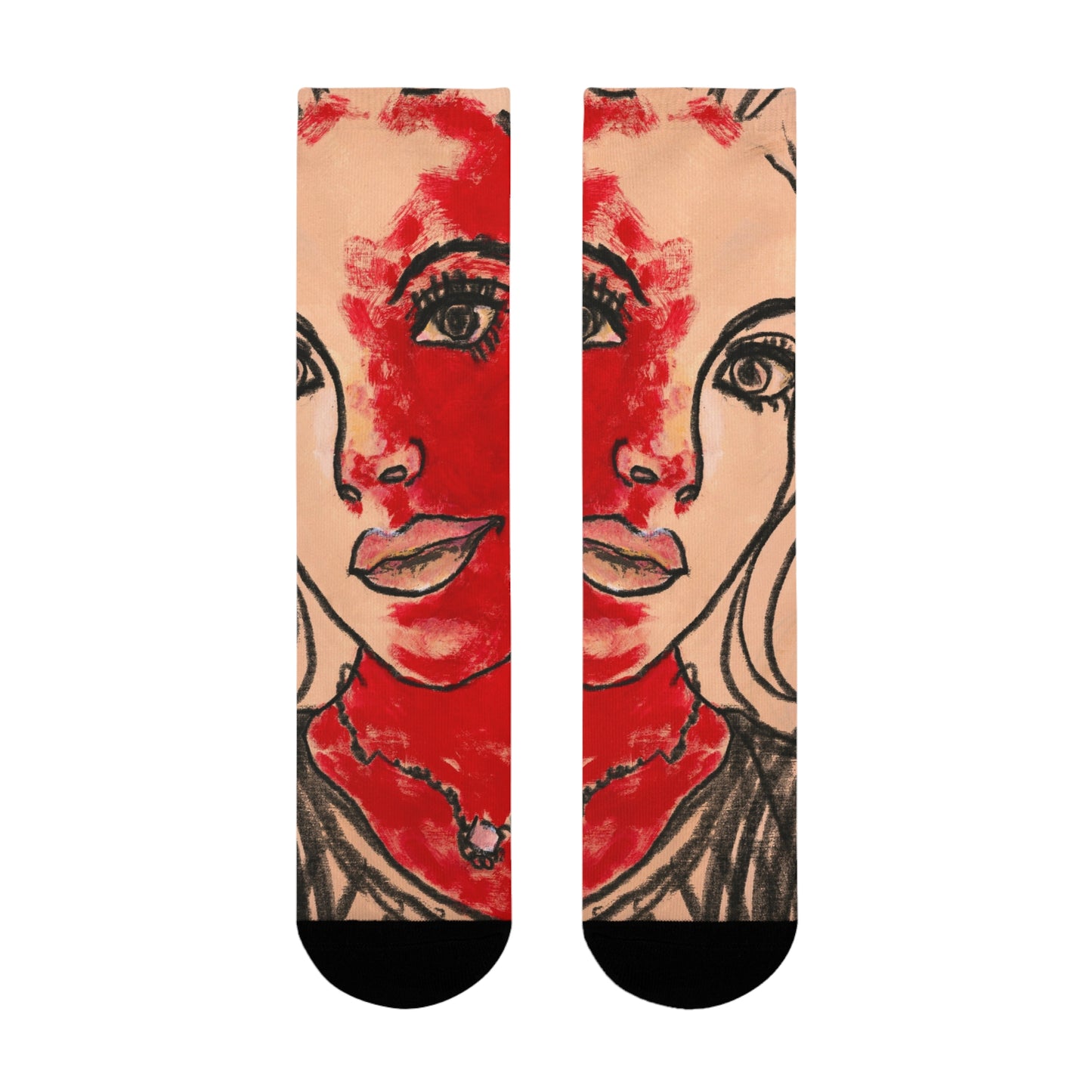 Sublimation Crew Socks (EU) - Motiv: Christina 2