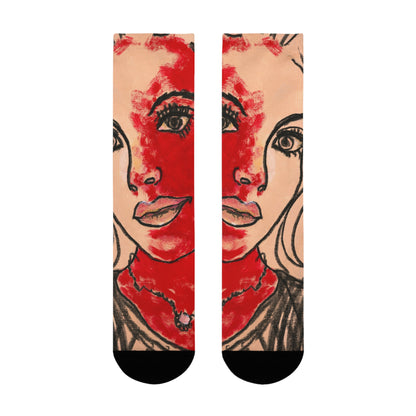 Sublimation Crew Socks (EU) - Motiv: Christina 2