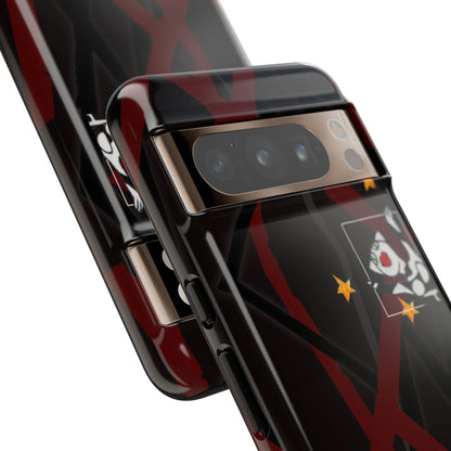 Tough Cases - Google Pixel - Samsung Galaxy - Motiv:  "Miau" klein H 8 cm, Sternenhimmel, Mikado3