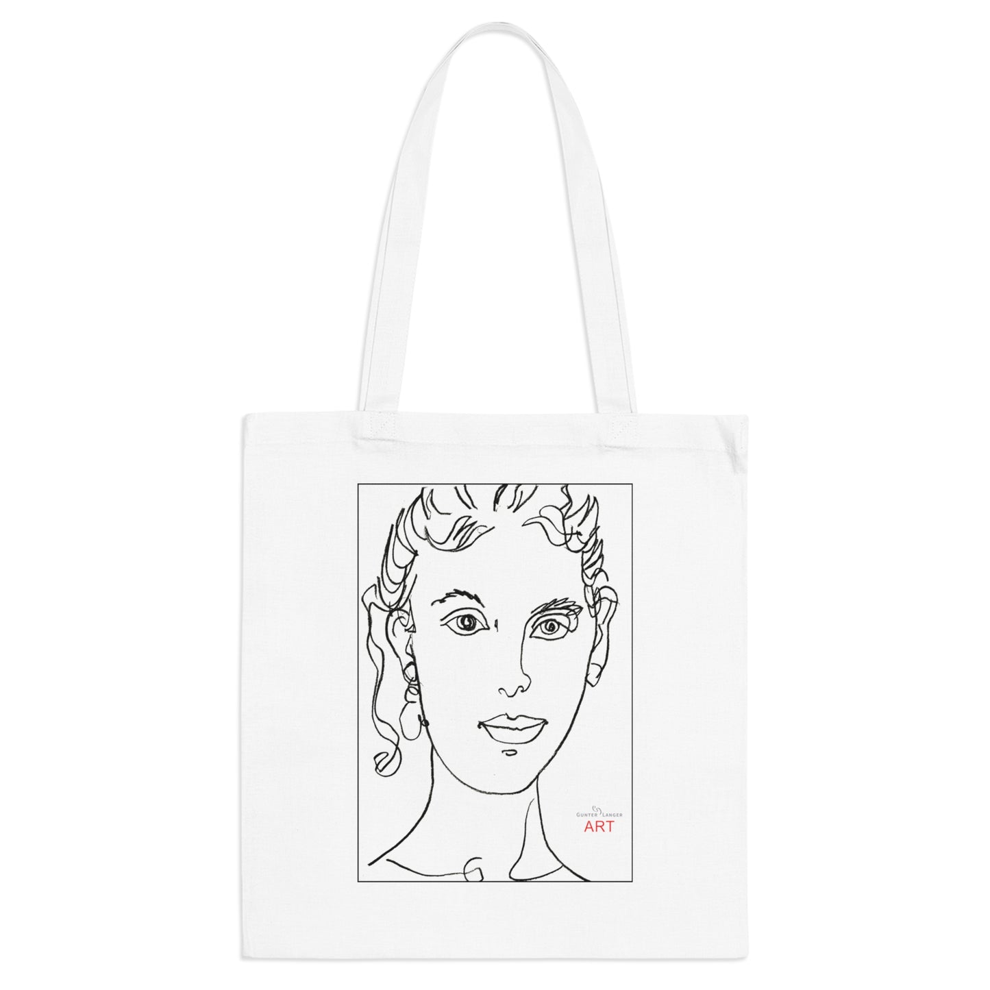 Tote Bag - Motiv: Berit, einseitig bedruckt, H30,5 cm