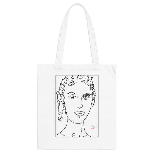 Tote Bag - Motiv: Berit, einseitig bedruckt, H30,5 cm