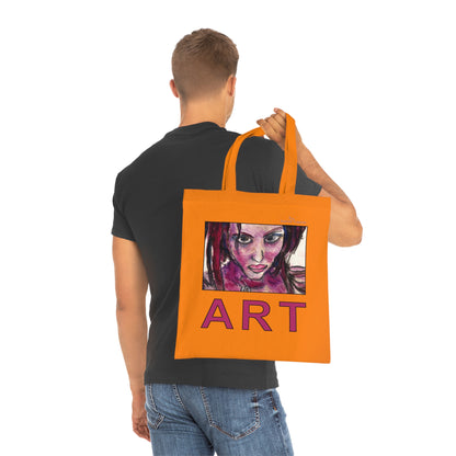 Cotton Tote - Motiv: Lola ART, einseitig bedruckt, H 17,5 cm