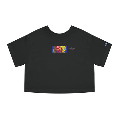 Champion Women's Heritage Cropped T-Shirt - Motiv: Front, Mascha, h 5 cm