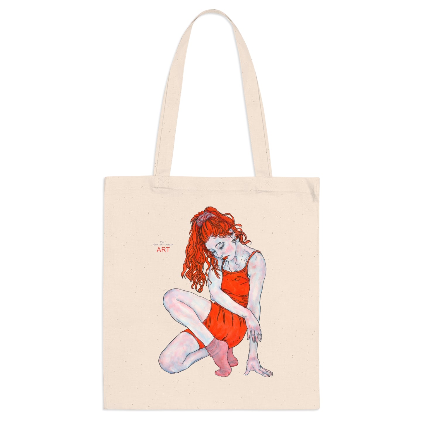 Tote Bag - Motiv: Julia, einseitig bedruckt, H 30,5 cm