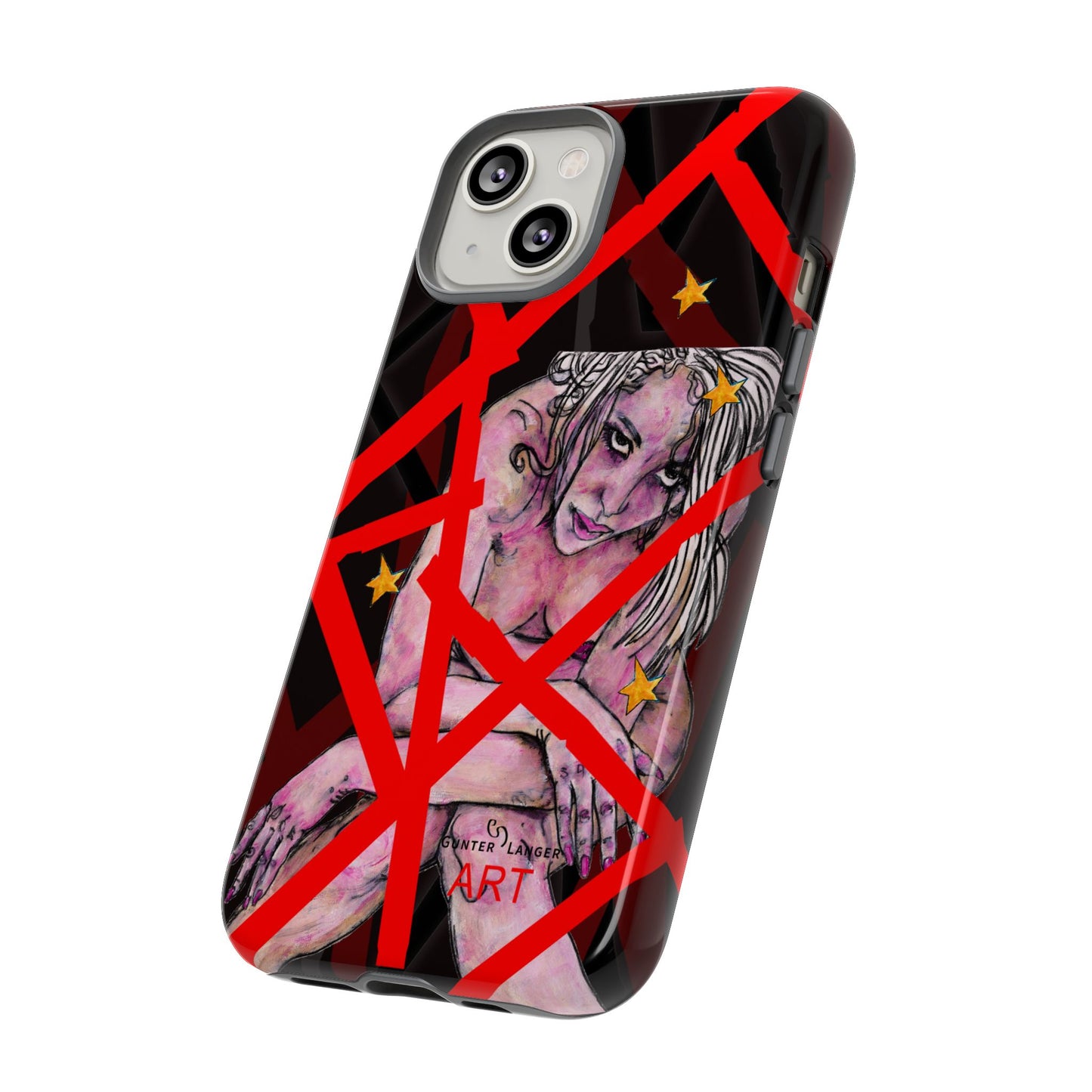 Tough Cases - iPhone - Motiv: Stella, Mikado