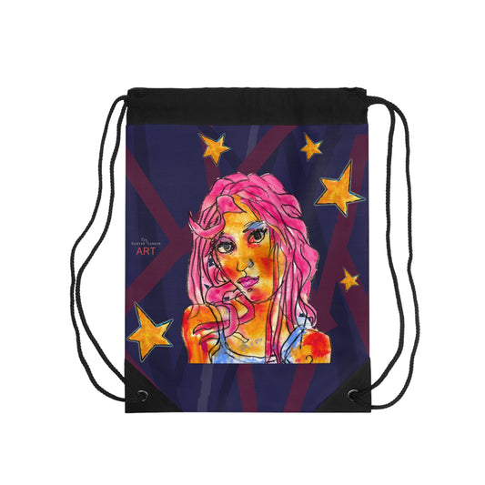 Drawstring Bag - Motiv: Vorderseite und Rückseite, Steffi
