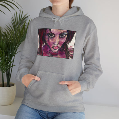 Unisex Heavy Blend™ Hooded Sweatshirt - Motiv Frontseite "Lola", H 19 cm