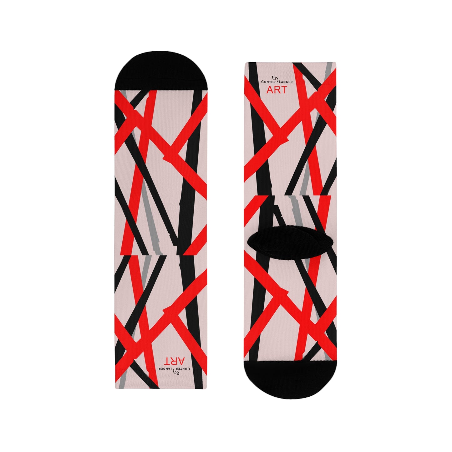 Sublimation Crew Socks (EU) - Motiv: Mikado 1, S, M, L
