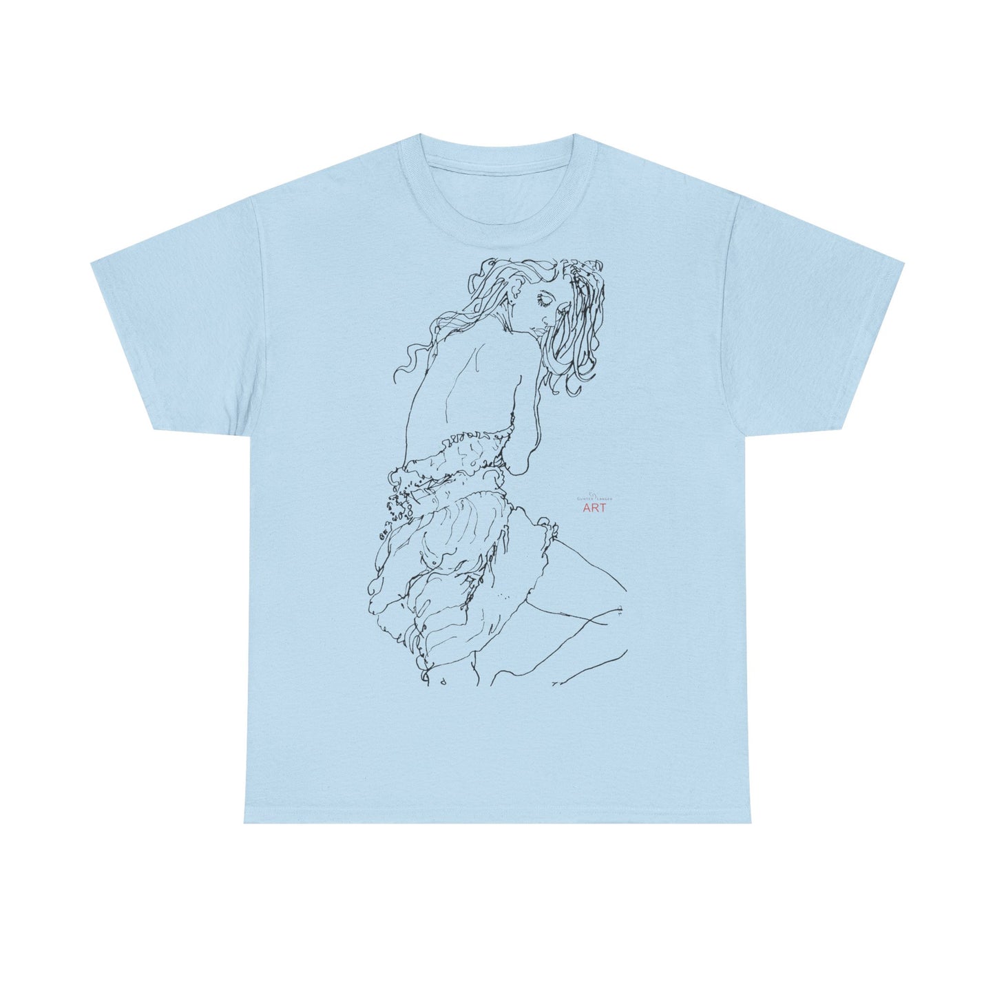 Unisex Heavy Cotton Tee - Motiv: Front Giselle