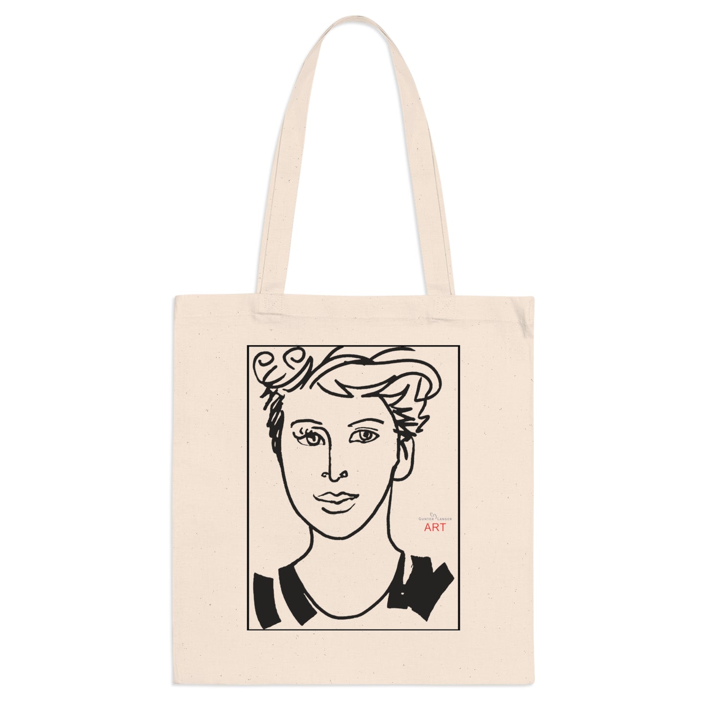 Tote Bag - Motiv: Lars, Kasten, einseitig bedruckt, H30,5 cm