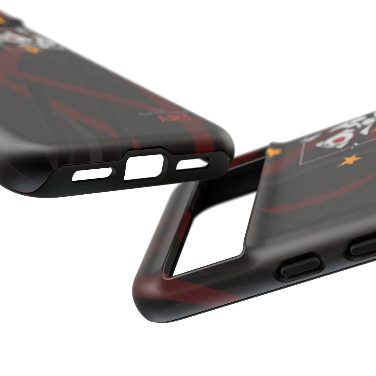Tough Cases - Google Pixel - Samsung Galaxy - Motiv:  "Miau" klein H 8 cm, Sternenhimmel, Mikado3