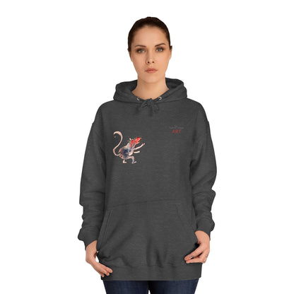 Unisex College Hoodie - Motiv: Ratte & Karambolage