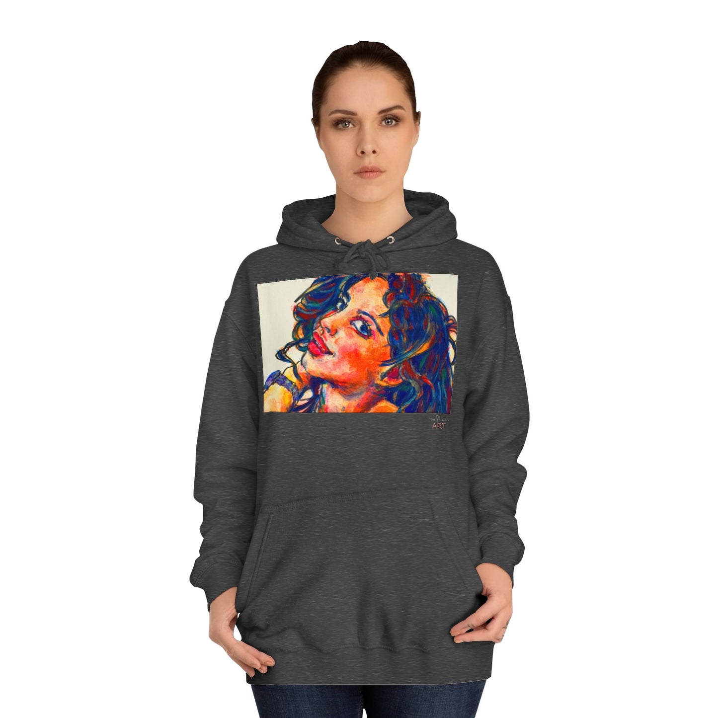 Unisex College Hoodie - Motiv: Frontseite Marlen