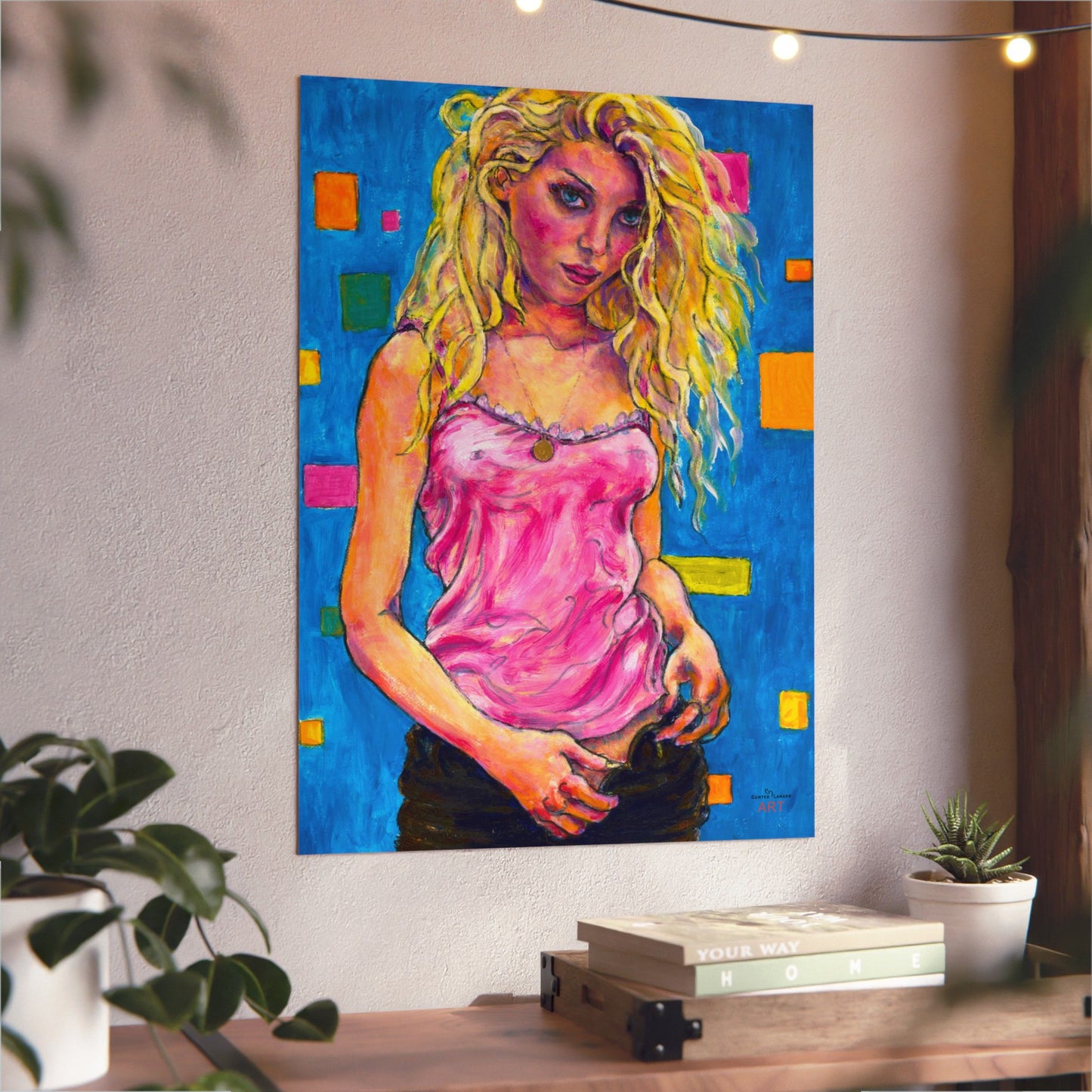 Aluminum Composite Panels - Motiv "Maria",  H 70 cm