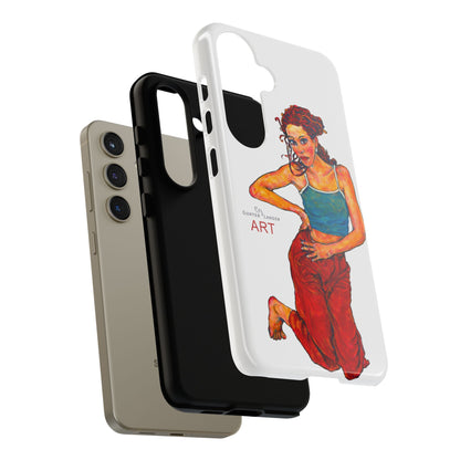 Tough Cases - Google Pixel - Samsung Galaxy - Motiv: Lea, Weiß