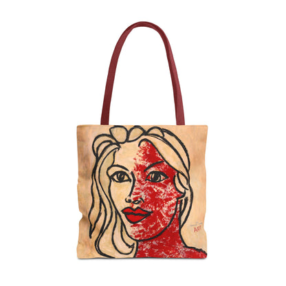 Tote Bag (AOP) - Motiv: Front Louisa ll & Rückseite Louisa ll