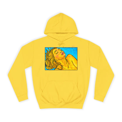 Unisex College Hoodie - Motiv: Front Fine, H 24,0 cm